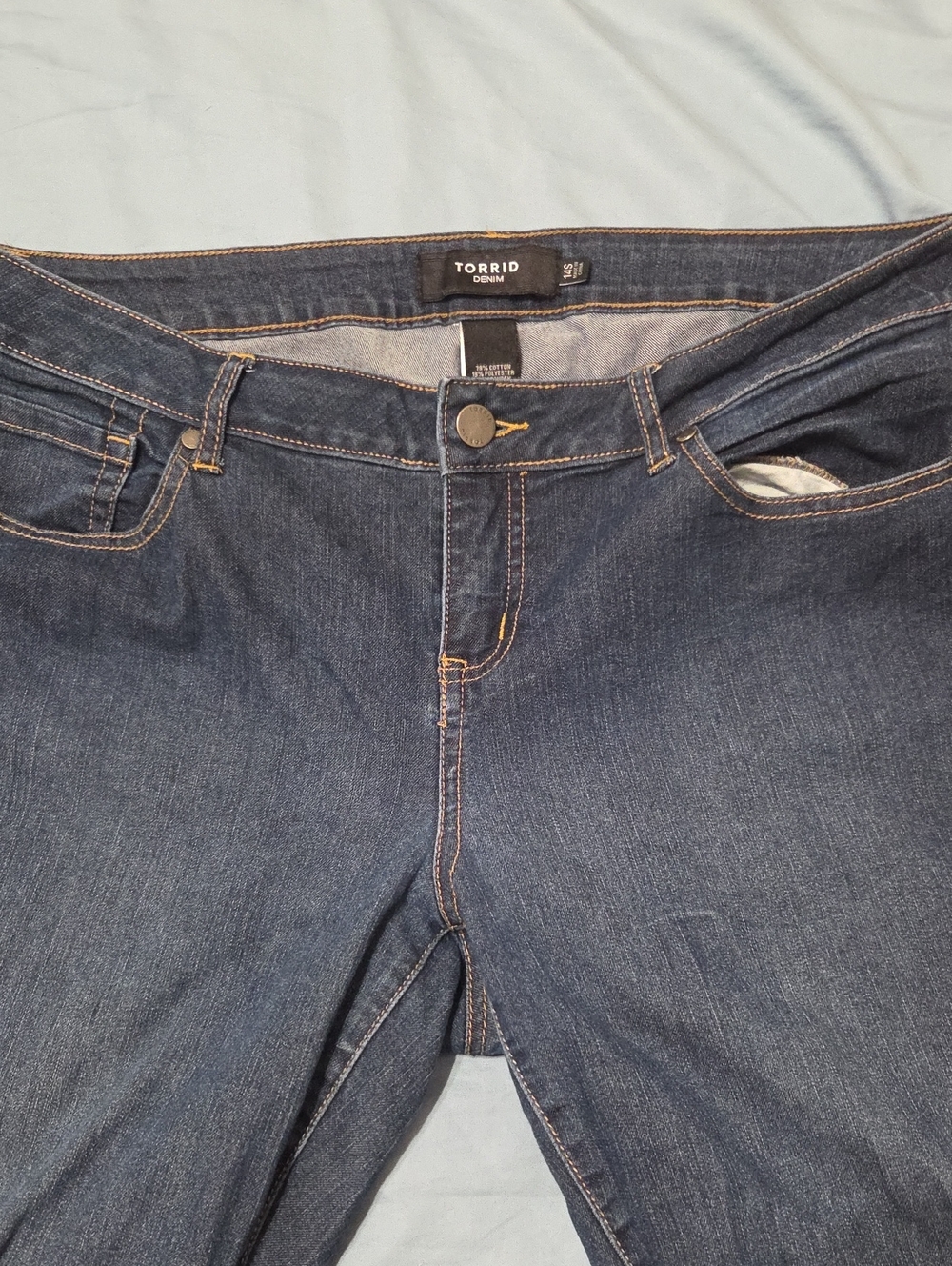 torrid Dark Indigo Stretch Jeggings - Classic Five-Pocket Style